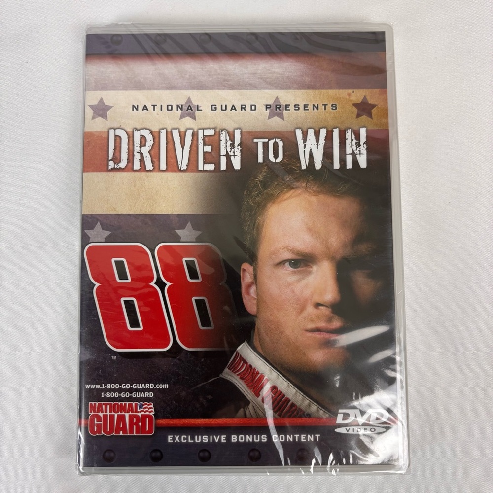 Driven To Win DVD National Guard Racing Dale Jr #88 Teamwork Video New Sealed